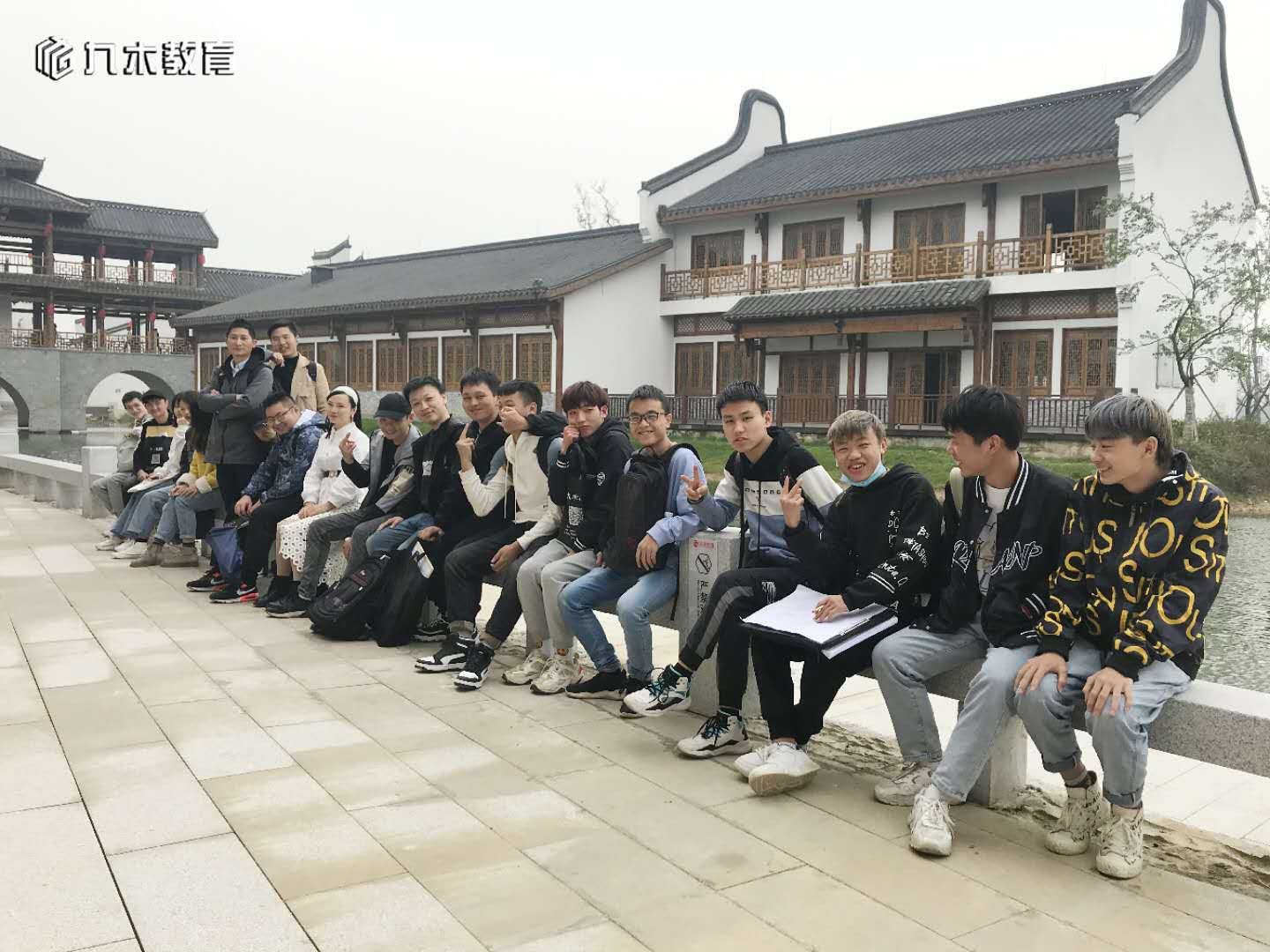 九木教育10月28日洋湖水街手绘写生